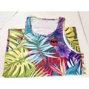 Bacardi pride tank top tropical size small